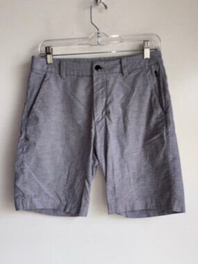 LULULEMON Commission Oxford Shorts Men's Size 28